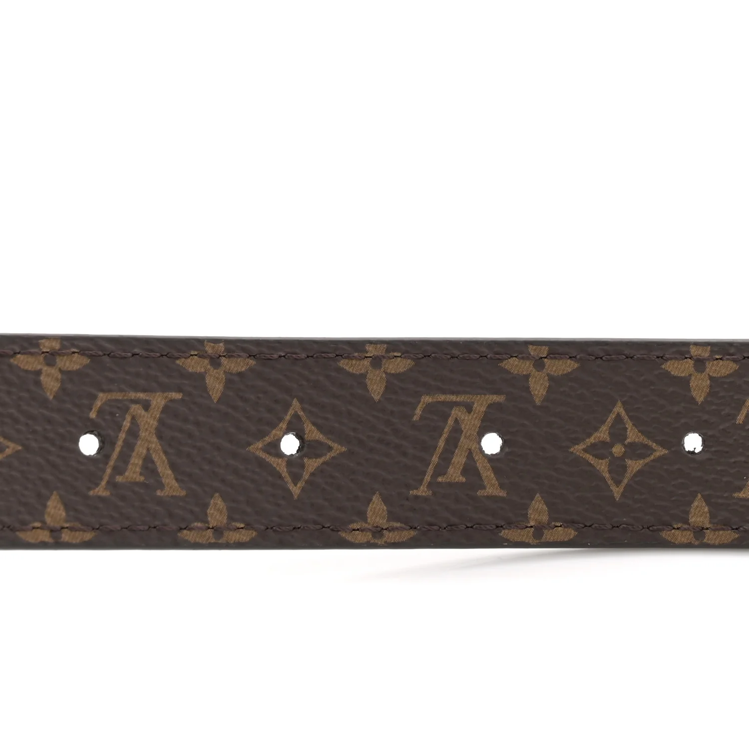Calfskin Monogram 25mm LV Iconic Reversible Belt 90 36 Black - Image 4