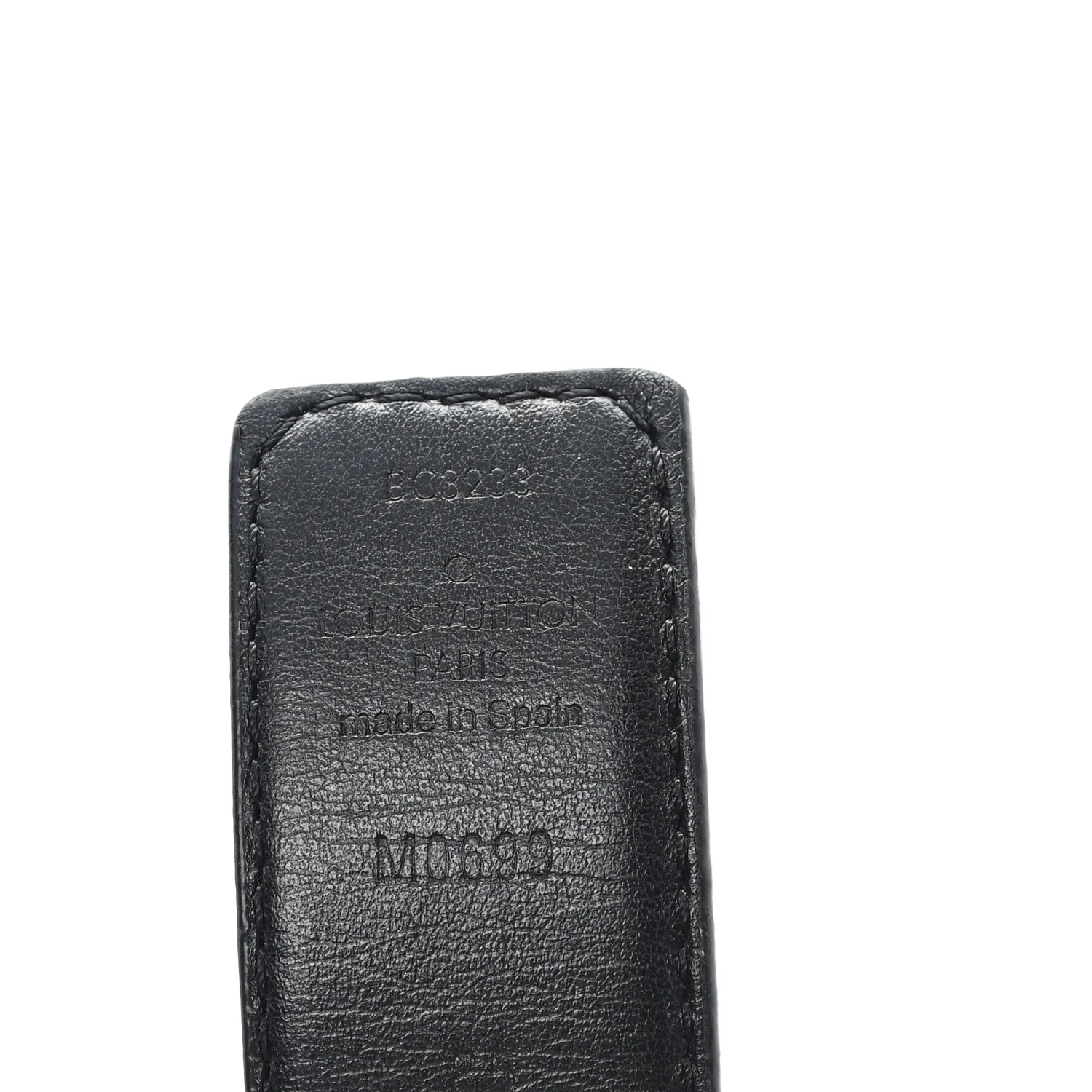 Calfskin Monogram 30mm Pretty LV Reversible Belt 85 34 Black - Image 4