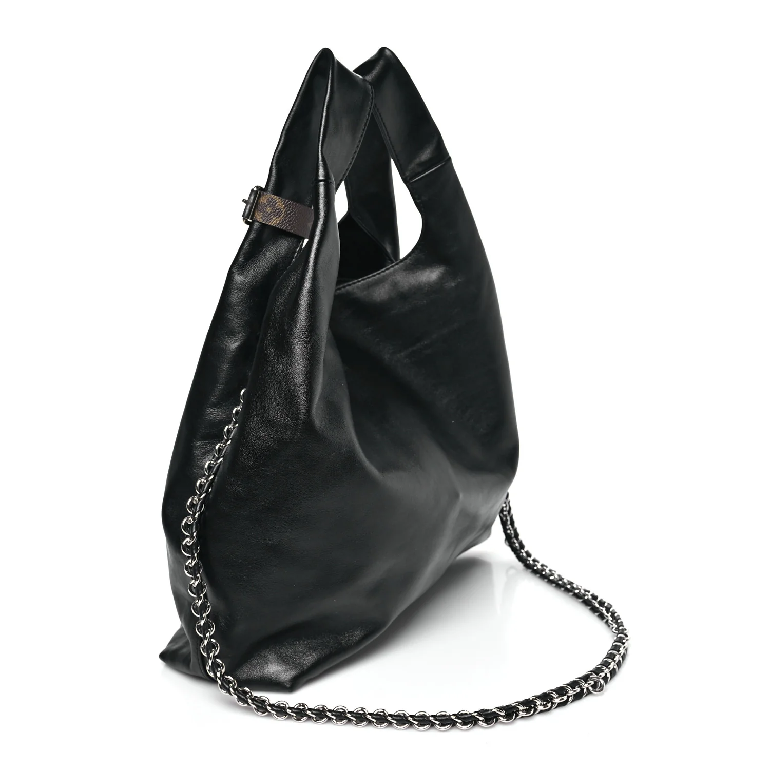Calfskin Monogram Atlantis Vibe MM Black - Image 4