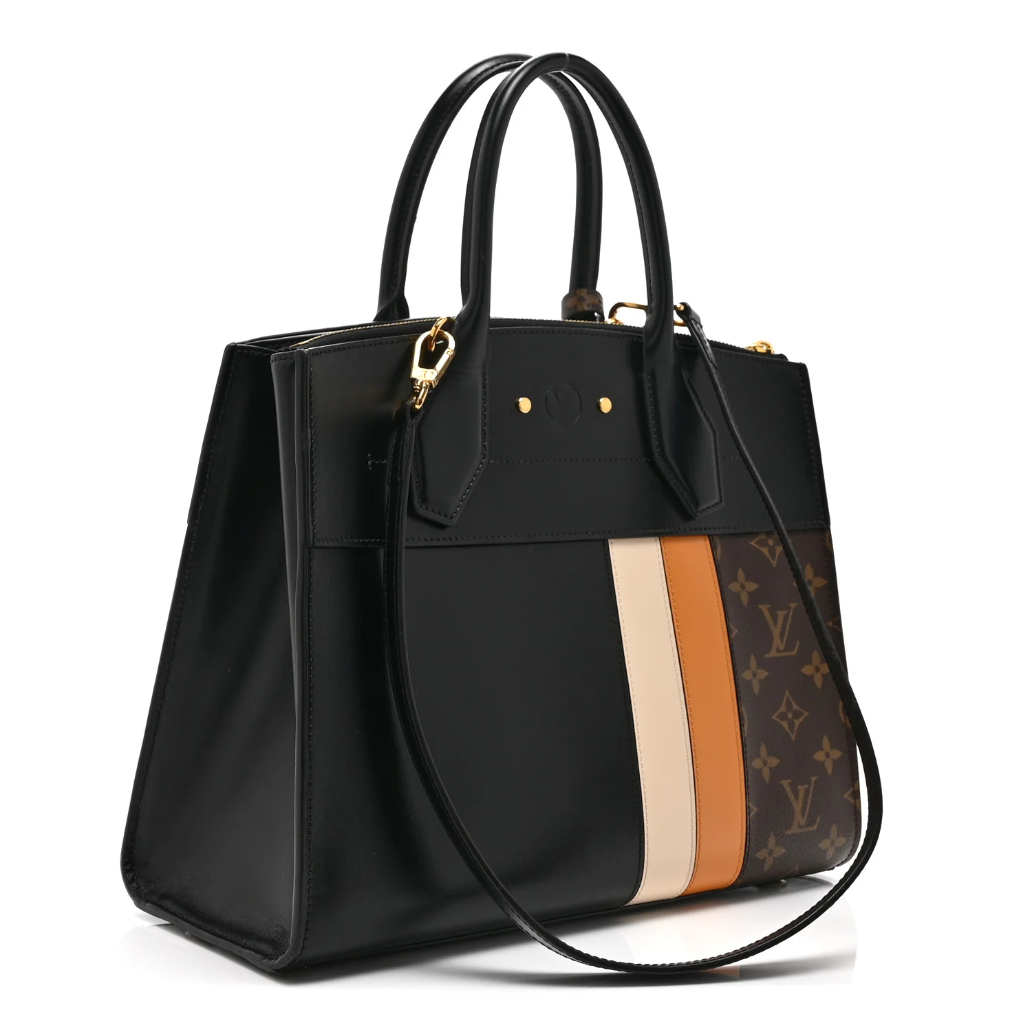 Calfskin Monogram City Steamer MM - Image 3