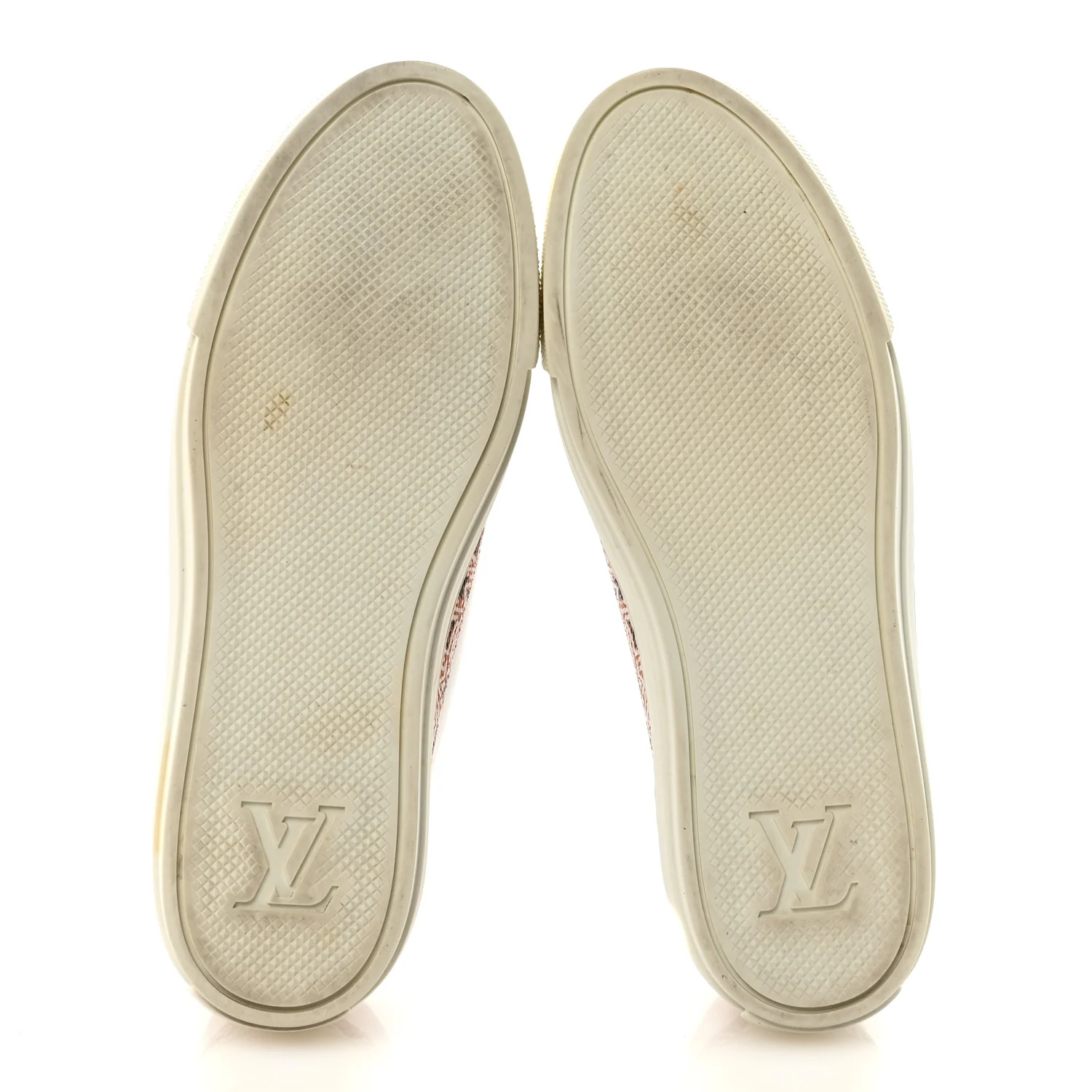 Calfskin Monogram Crafty Sneaker 38 White - Image 6