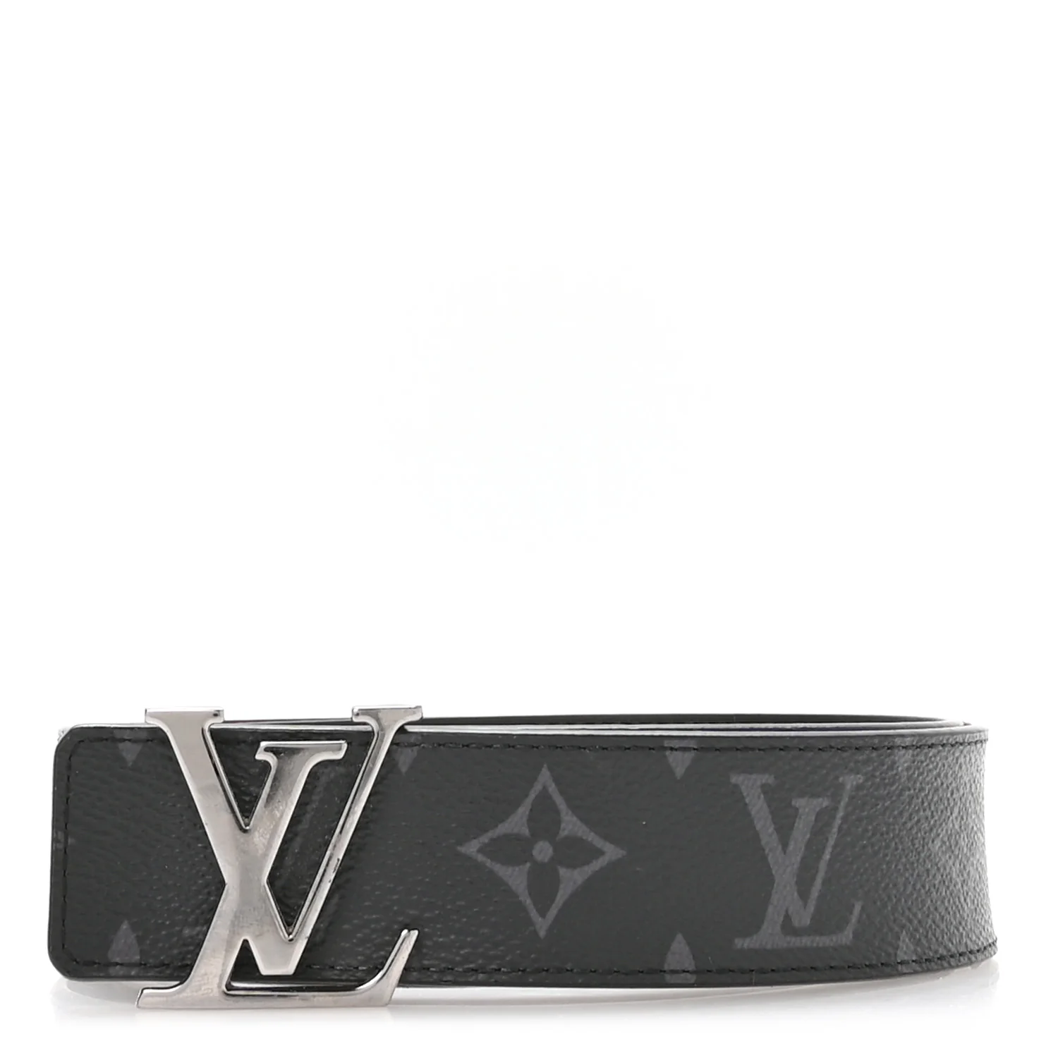 Calfskin Monogram Eclipse 35mm LV Initiales Reversible Belt 85 34