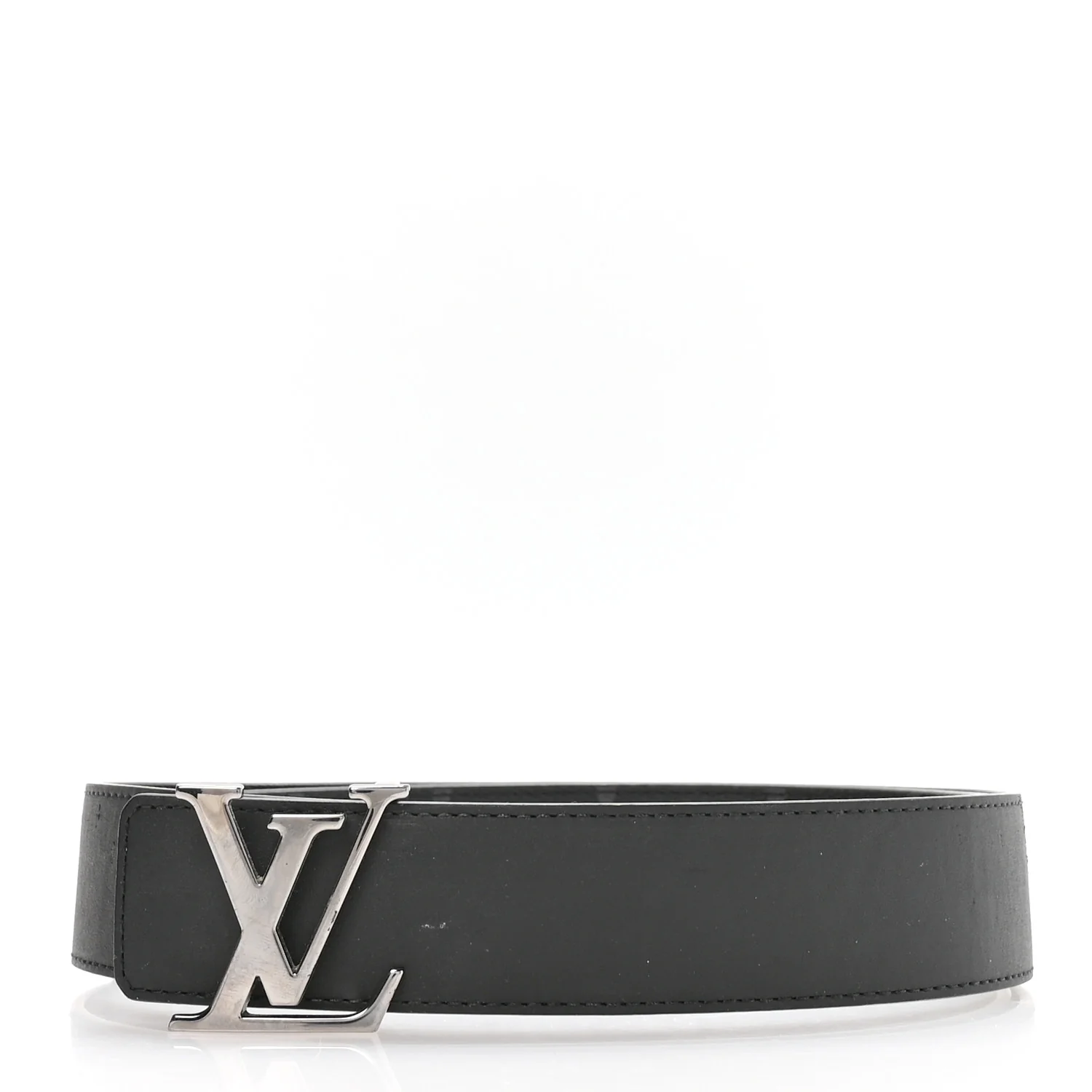 Calfskin Monogram Eclipse 35mm LV Initiales Reversible Belt 85 34 - Image 2