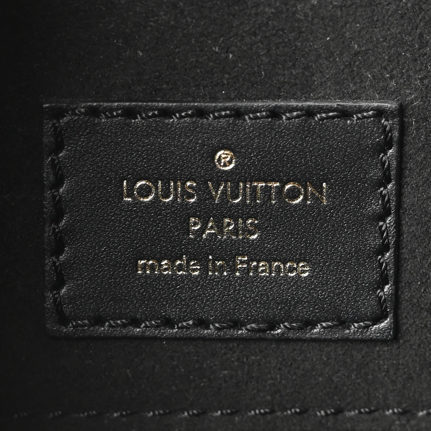Calfskin Monogram Fold Tote PM Cream Khaki Black - Image 6