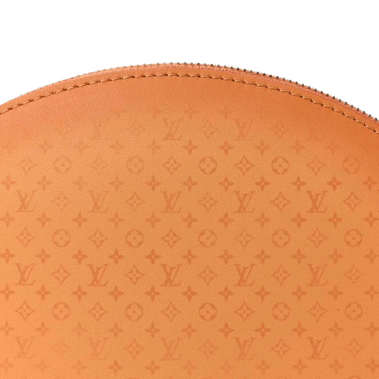 Calfskin Monogram Fortune Cookie Pouch Purple - Image 7