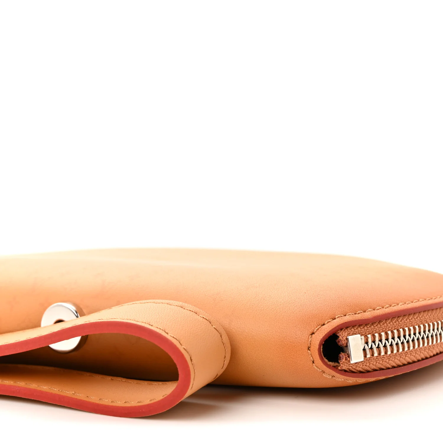Calfskin Monogram Fortune Cookie Pouch Purple - Image 9