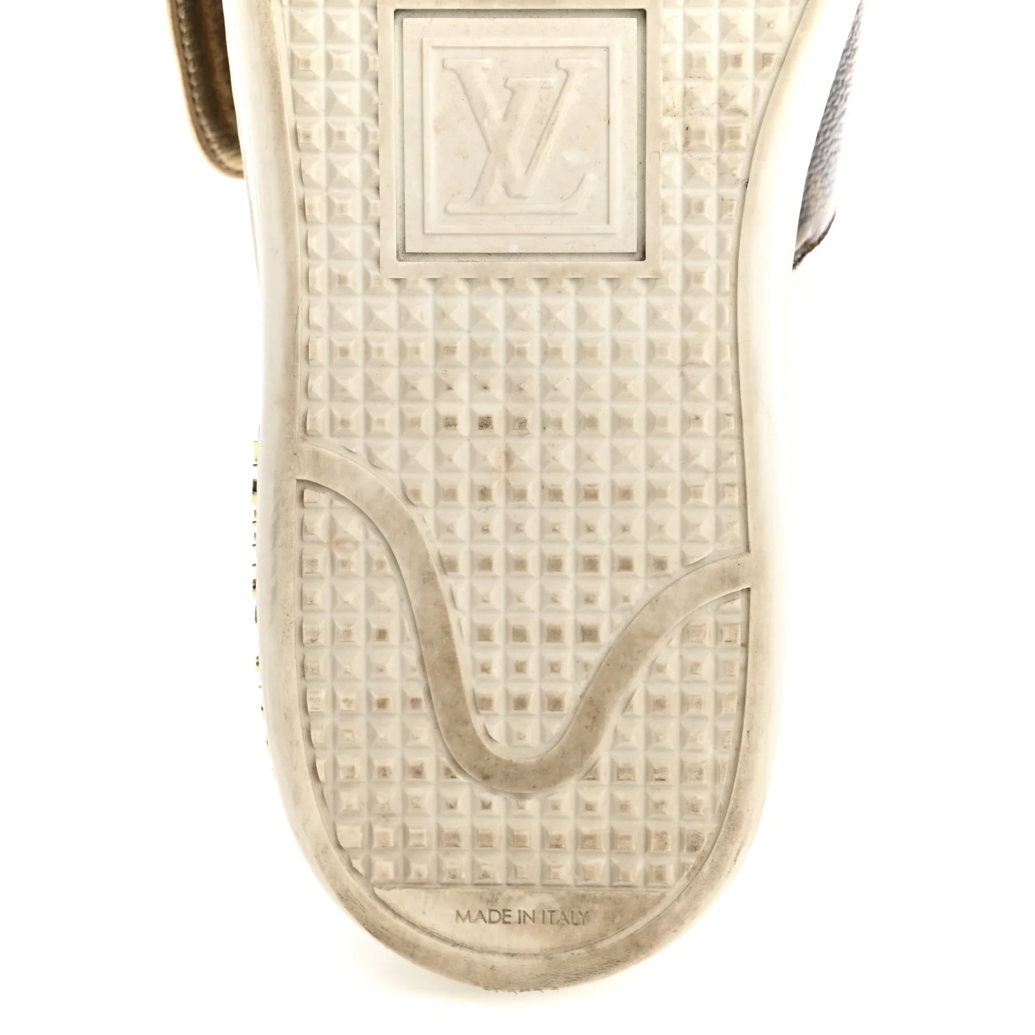 Calfskin Monogram Frontrow Sneaker 36 White - Image 7