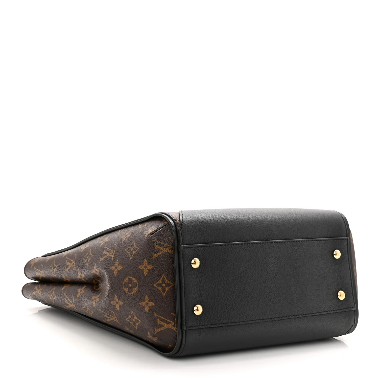 Calfskin Monogram Kimono Tote Black - Image 4