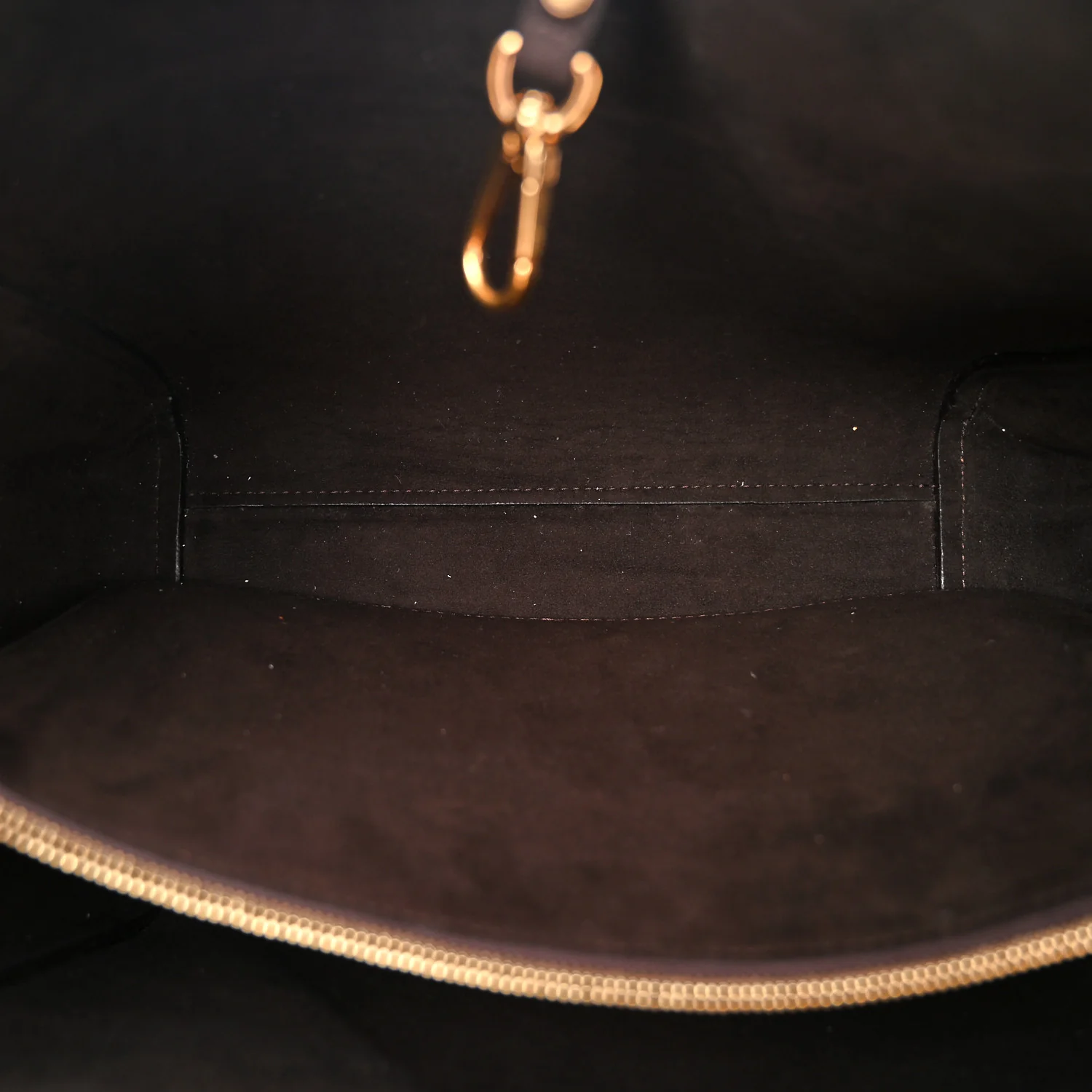 Calfskin Monogram Kimono Tote Black - Image 5