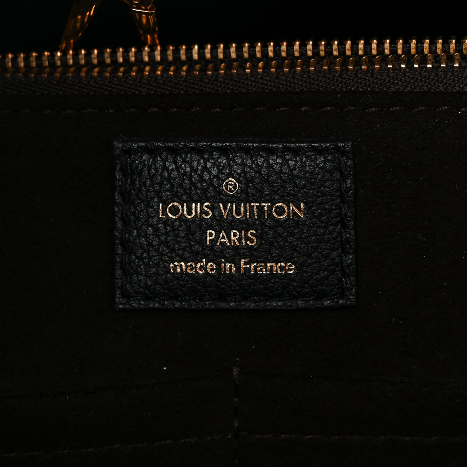 Calfskin Monogram Kimono Tote Black - Image 6