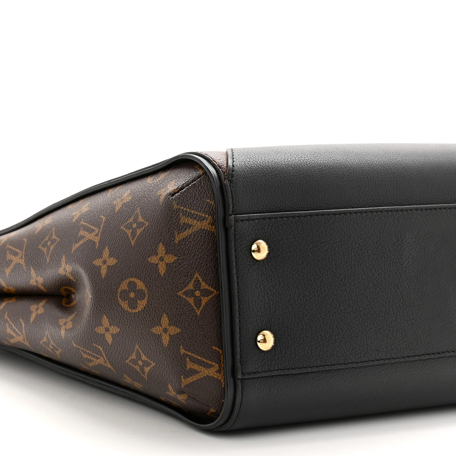 Calfskin Monogram Kimono Tote Black - Image 8