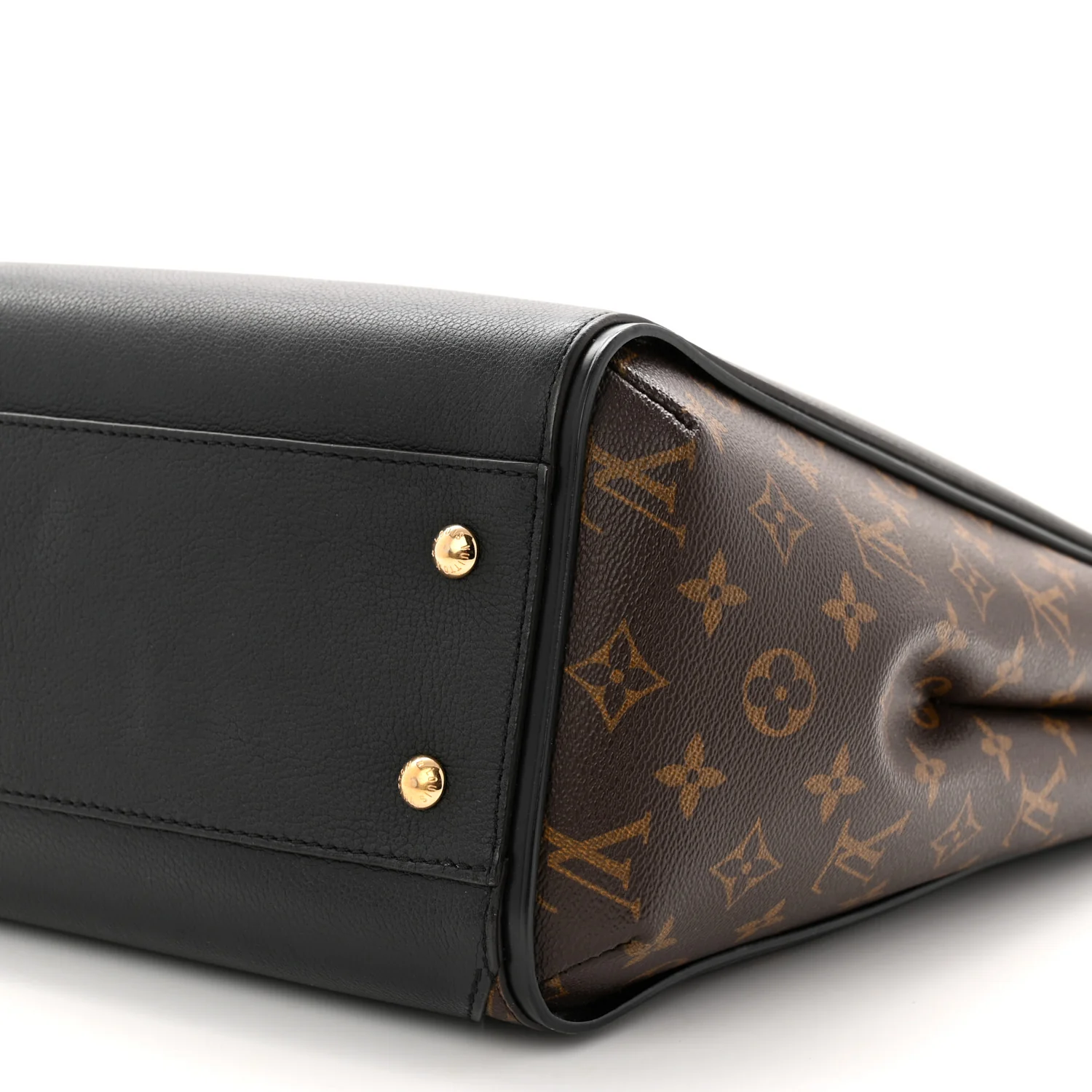 Calfskin Monogram Kimono Tote Black - Image 9