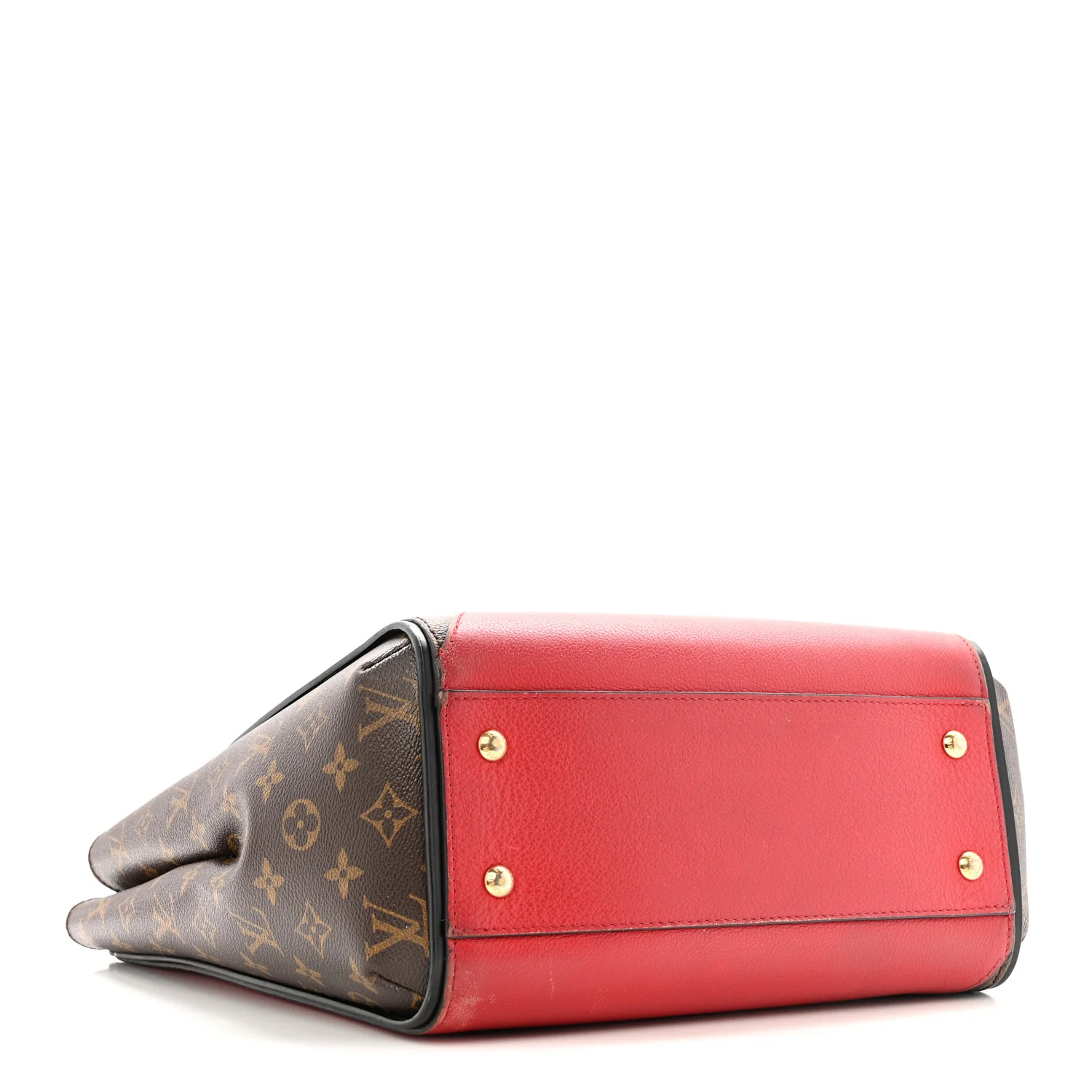 Calfskin Monogram Kimono Tote Cherry - Image 4