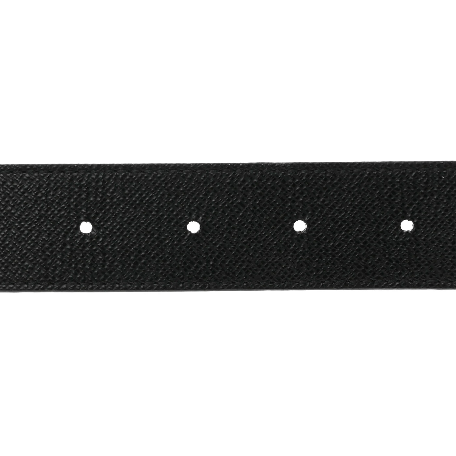 Calfskin Monogram LV Initiales Reversible Belt 80 32 Black - Image 4