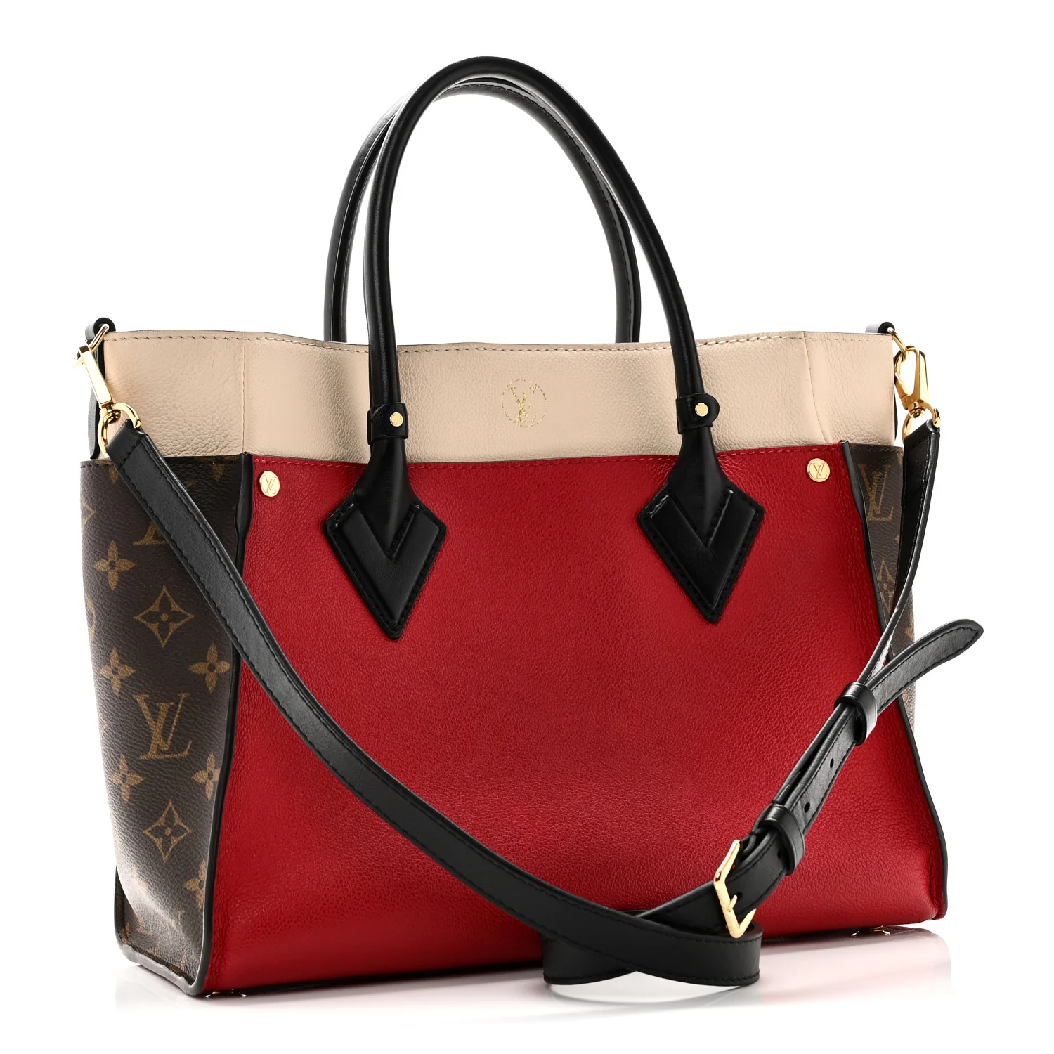 Calfskin Monogram On My Side Pirate Red - Image 3
