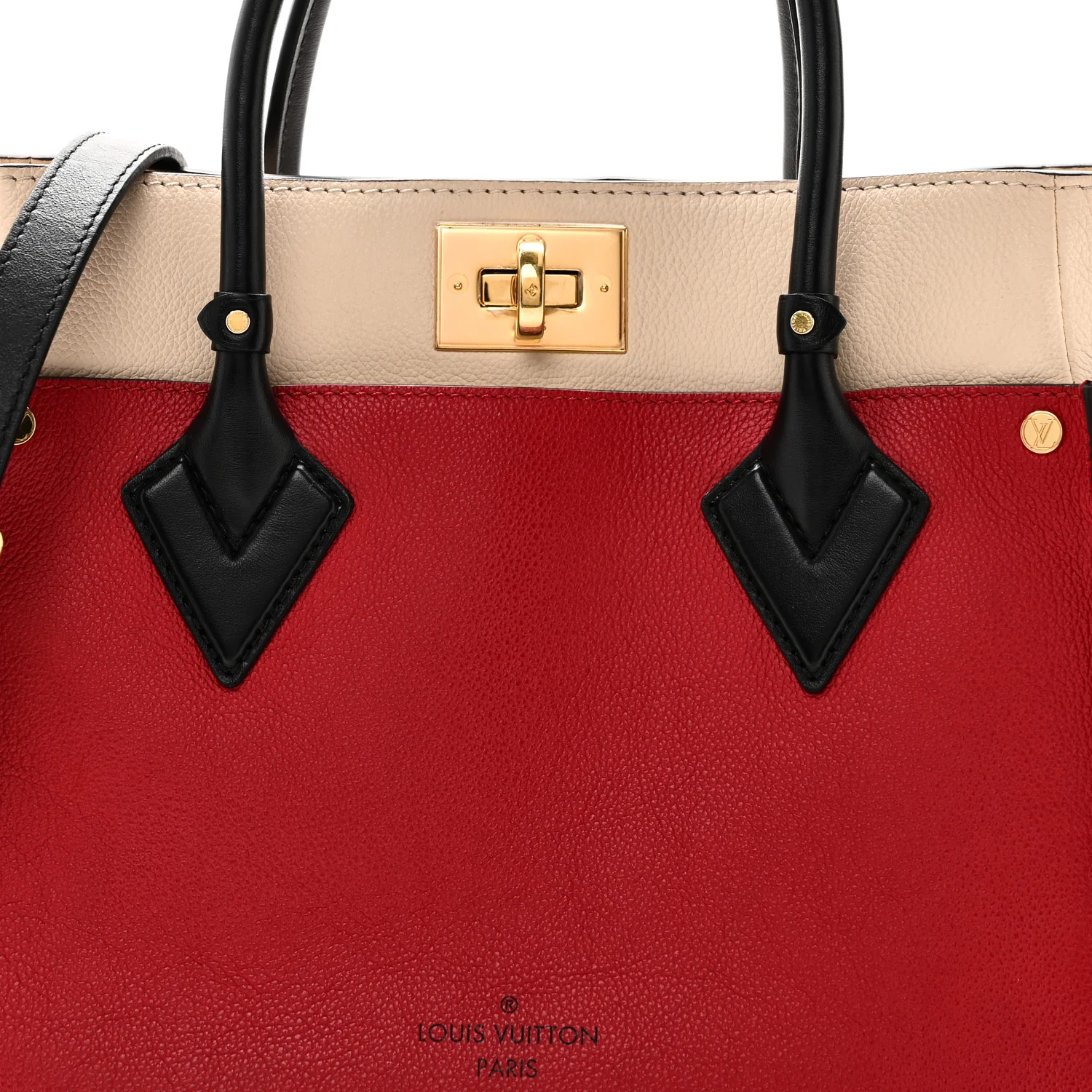 Calfskin Monogram On My Side Pirate Red - Image 7