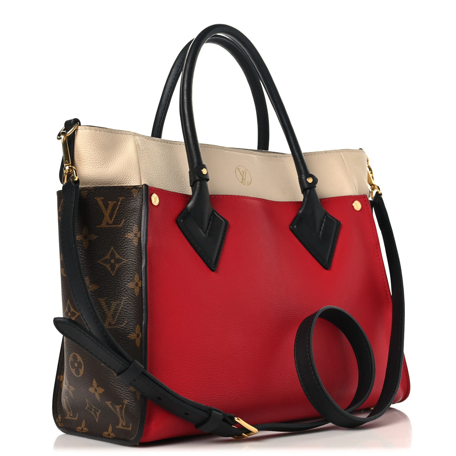 Calfskin Monogram On My Side Pirate Red - Image 3
