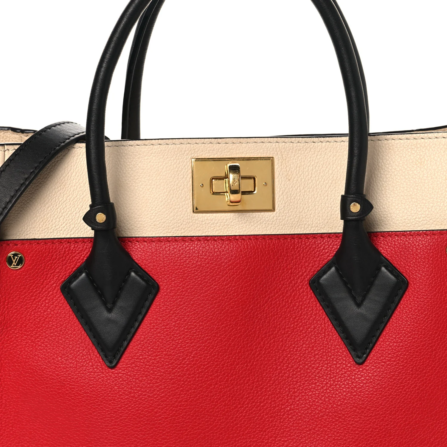 Calfskin Monogram On My Side Pirate Red - Image 8