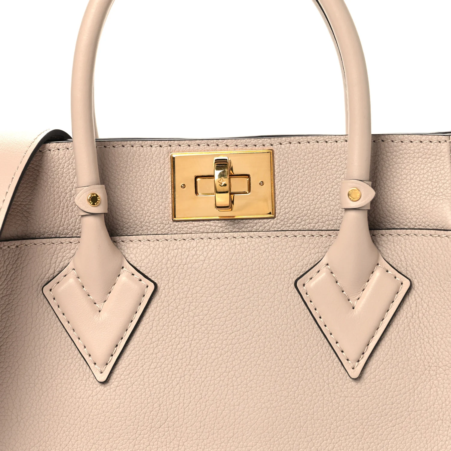 Calfskin Monogram On My Side PM Greige - Image 8