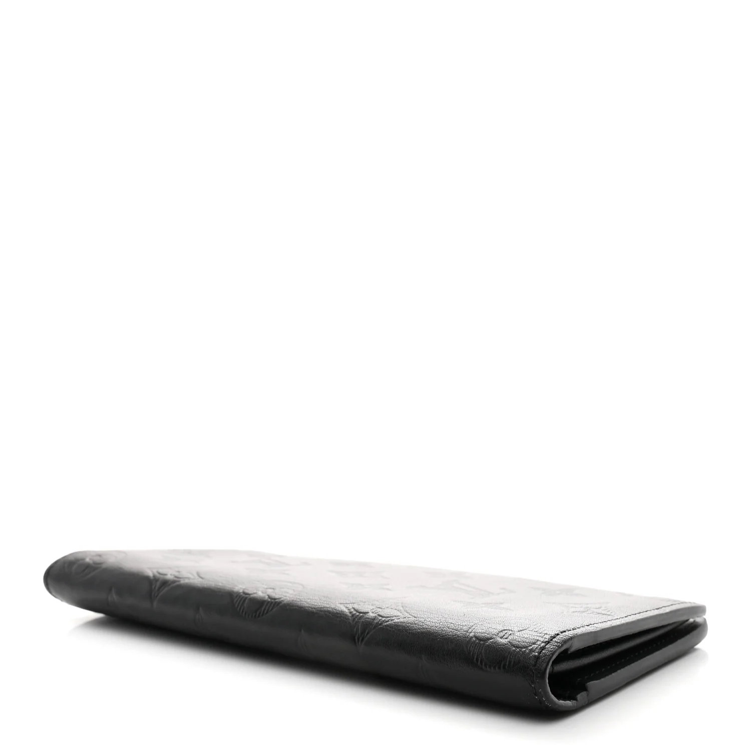 Calfskin Monogram Shadow Brazza Wallet Black - Image 4
