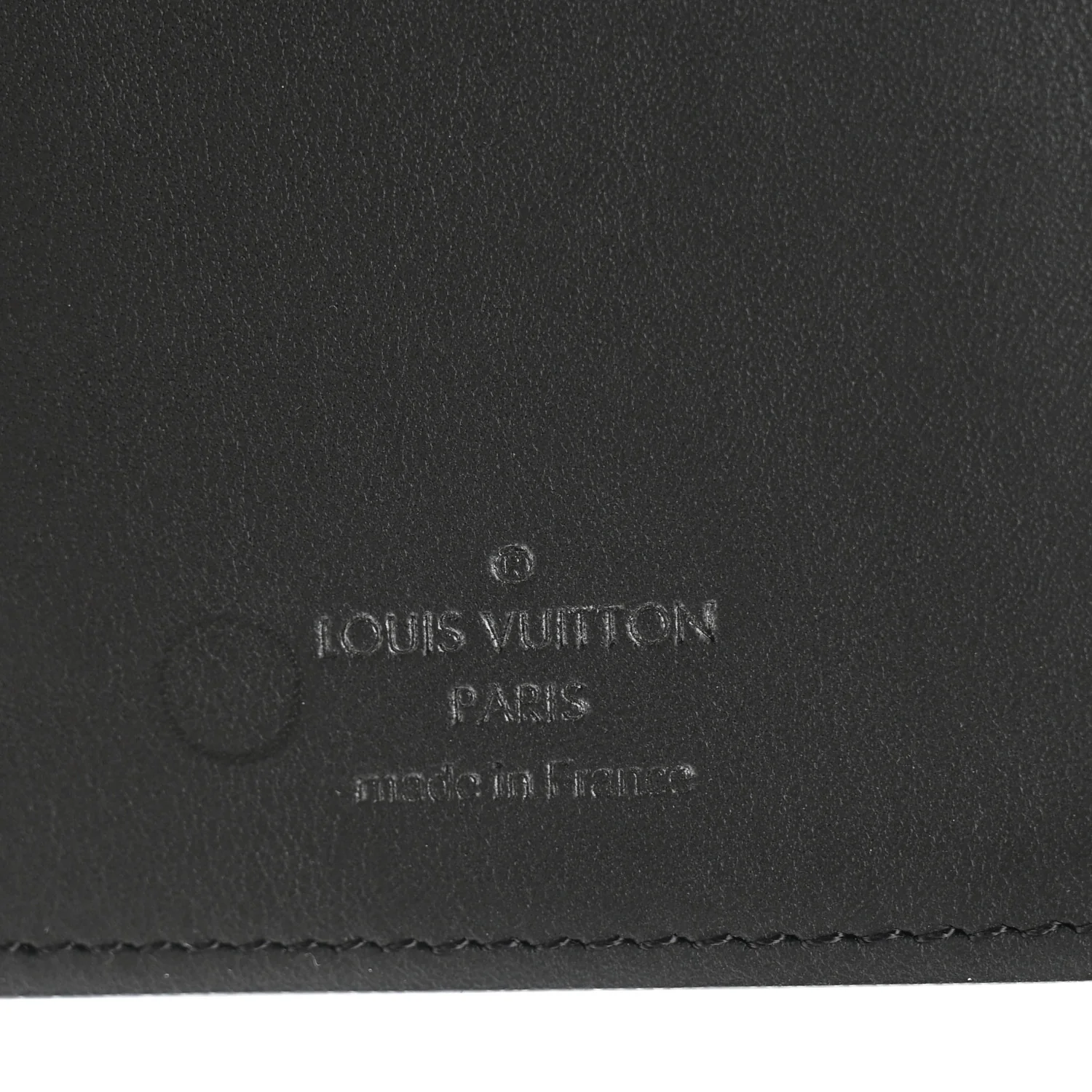 Calfskin Monogram Shadow Brazza Wallet Black - Image 6