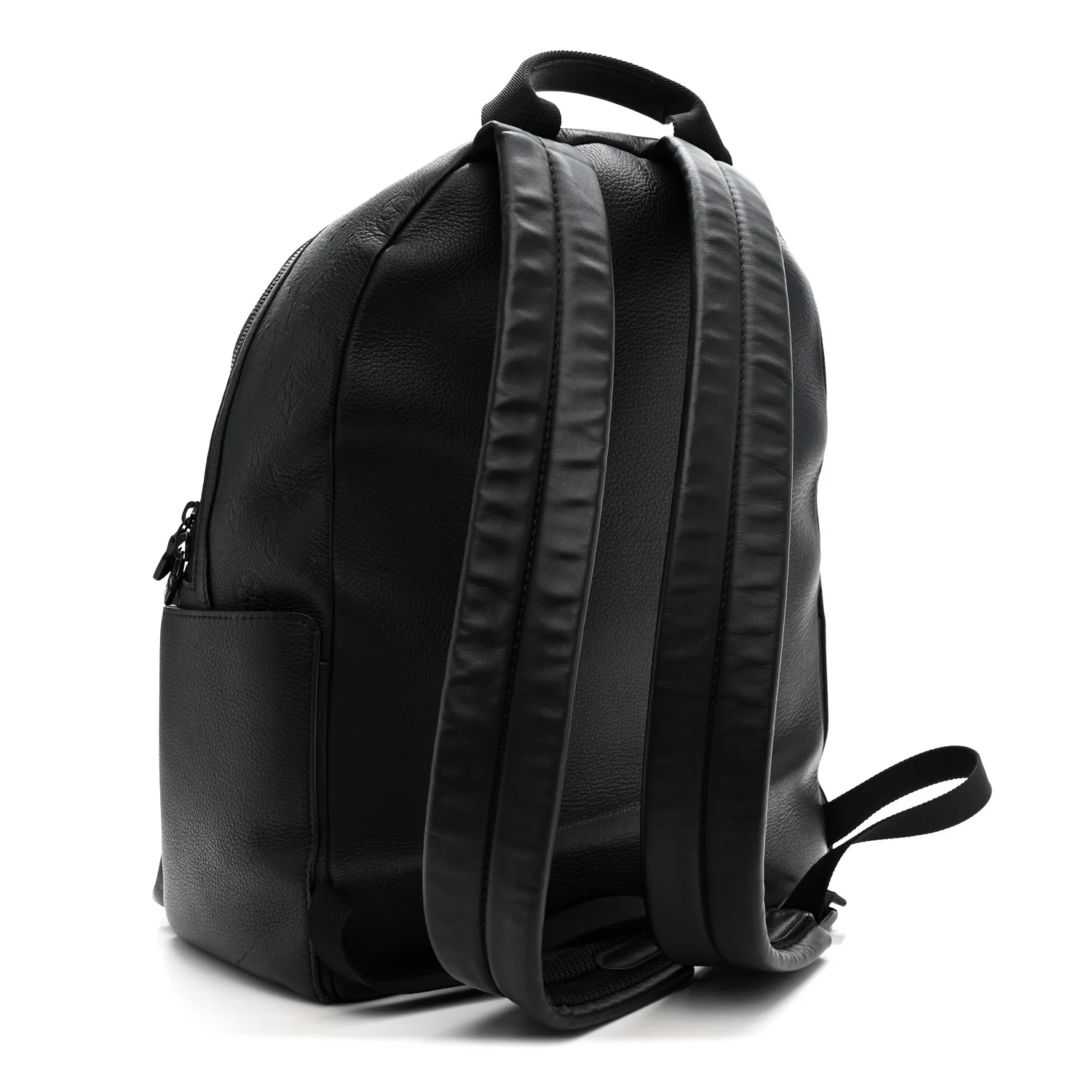 Calfskin Monogram Shadow Discovery Backpack Black - Image 3
