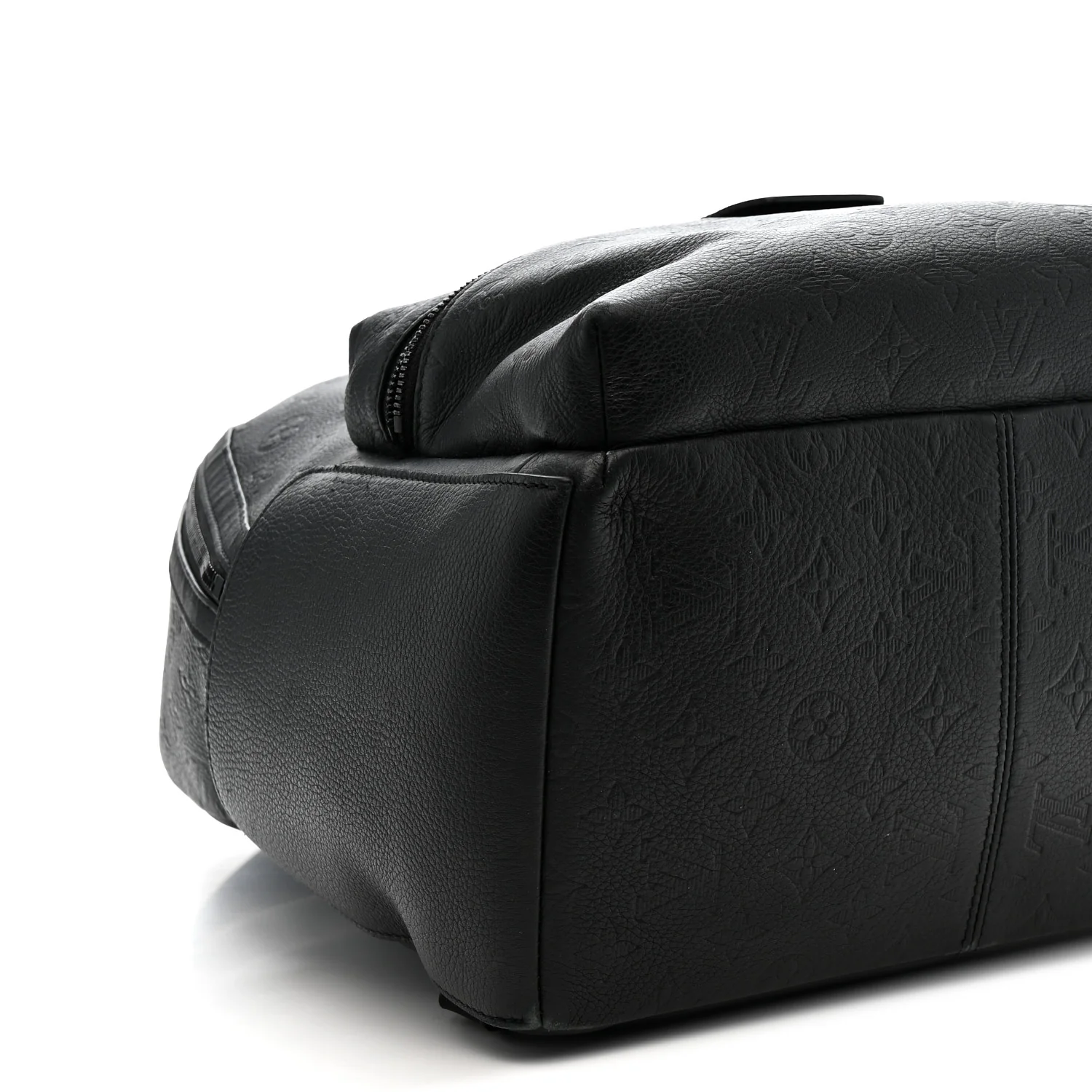 Calfskin Monogram Shadow Discovery Backpack Black - Image 4