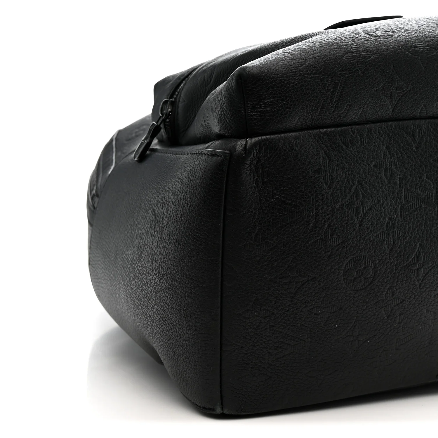Calfskin Monogram Shadow Discovery Backpack Black - Image 8
