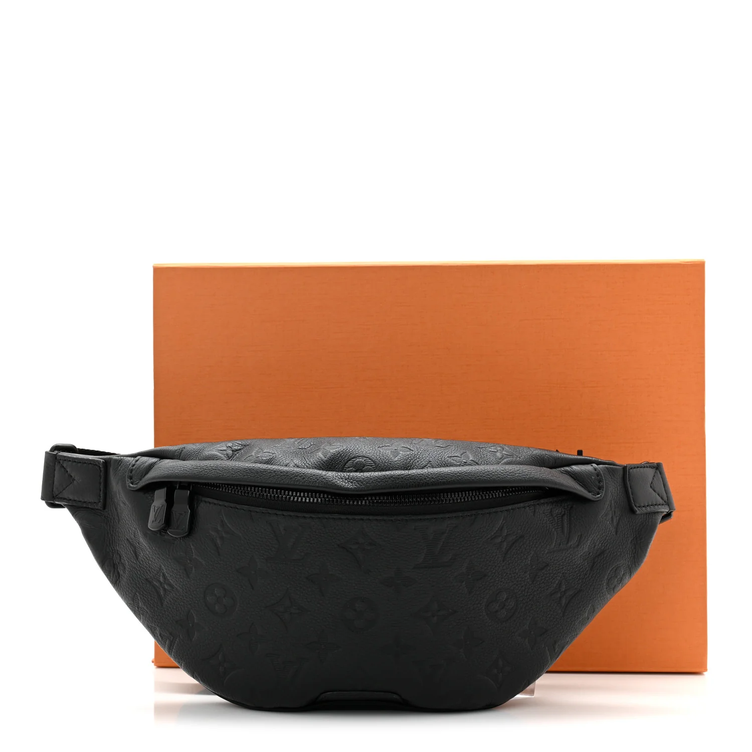 Calfskin Monogram Shadow Discovery Bumbag Black - Image 10