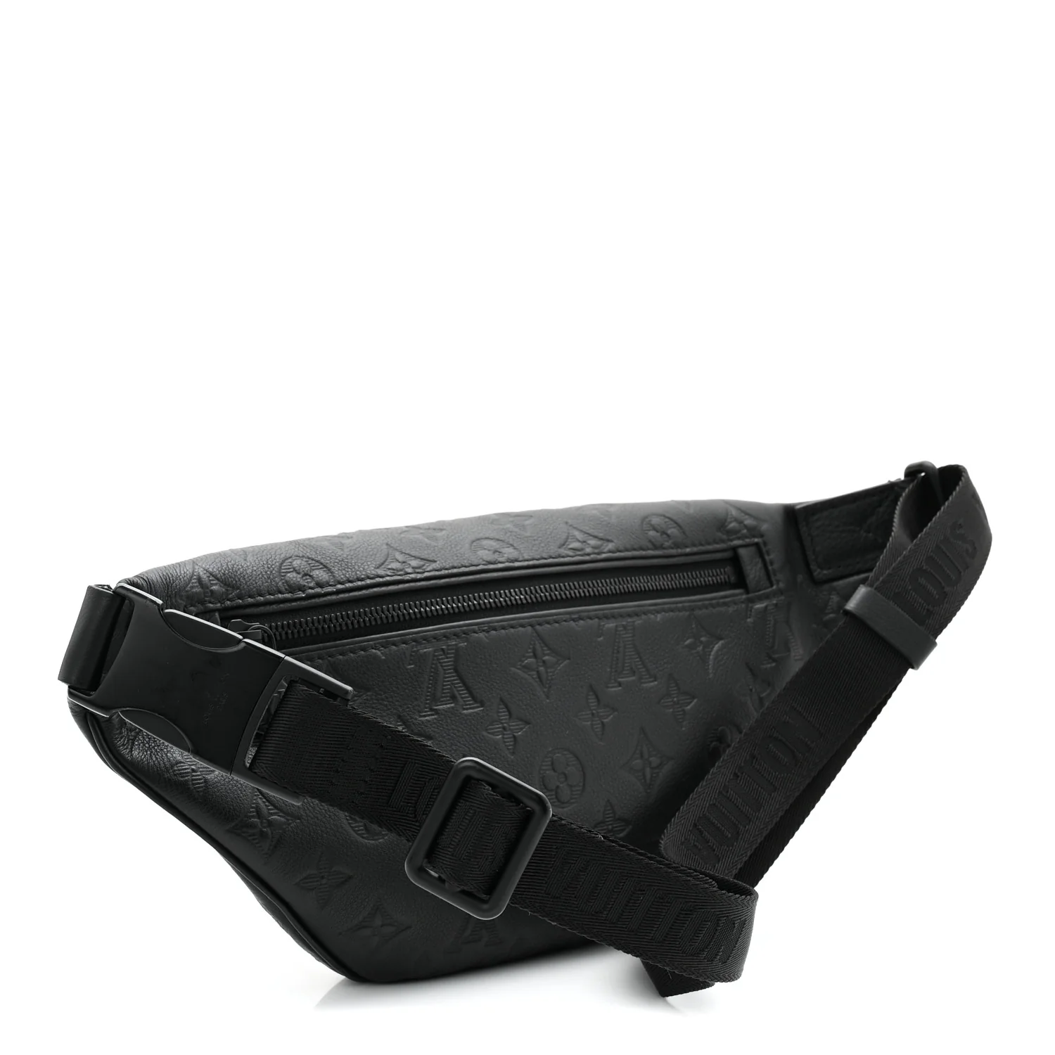 Calfskin Monogram Shadow Discovery Bumbag Black - Image 3
