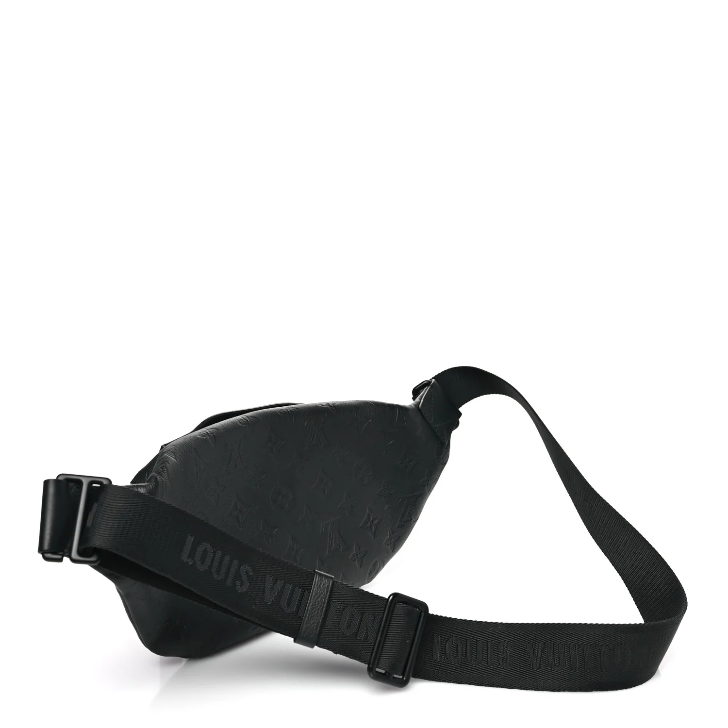 Calfskin Monogram Shadow Rush Bumbag Black - Image 3