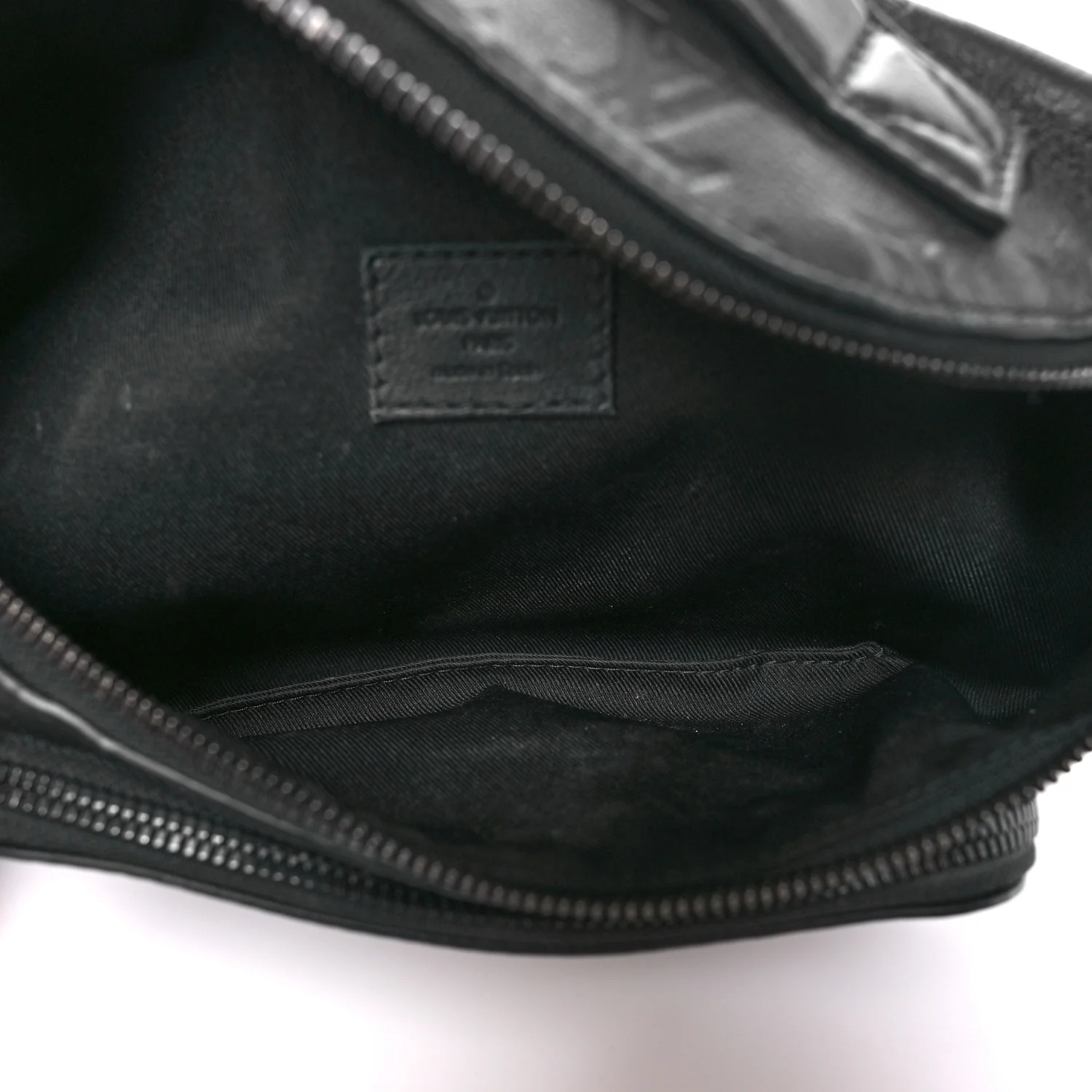 Calfskin Monogram Shadow Rush Bumbag Black - Image 5