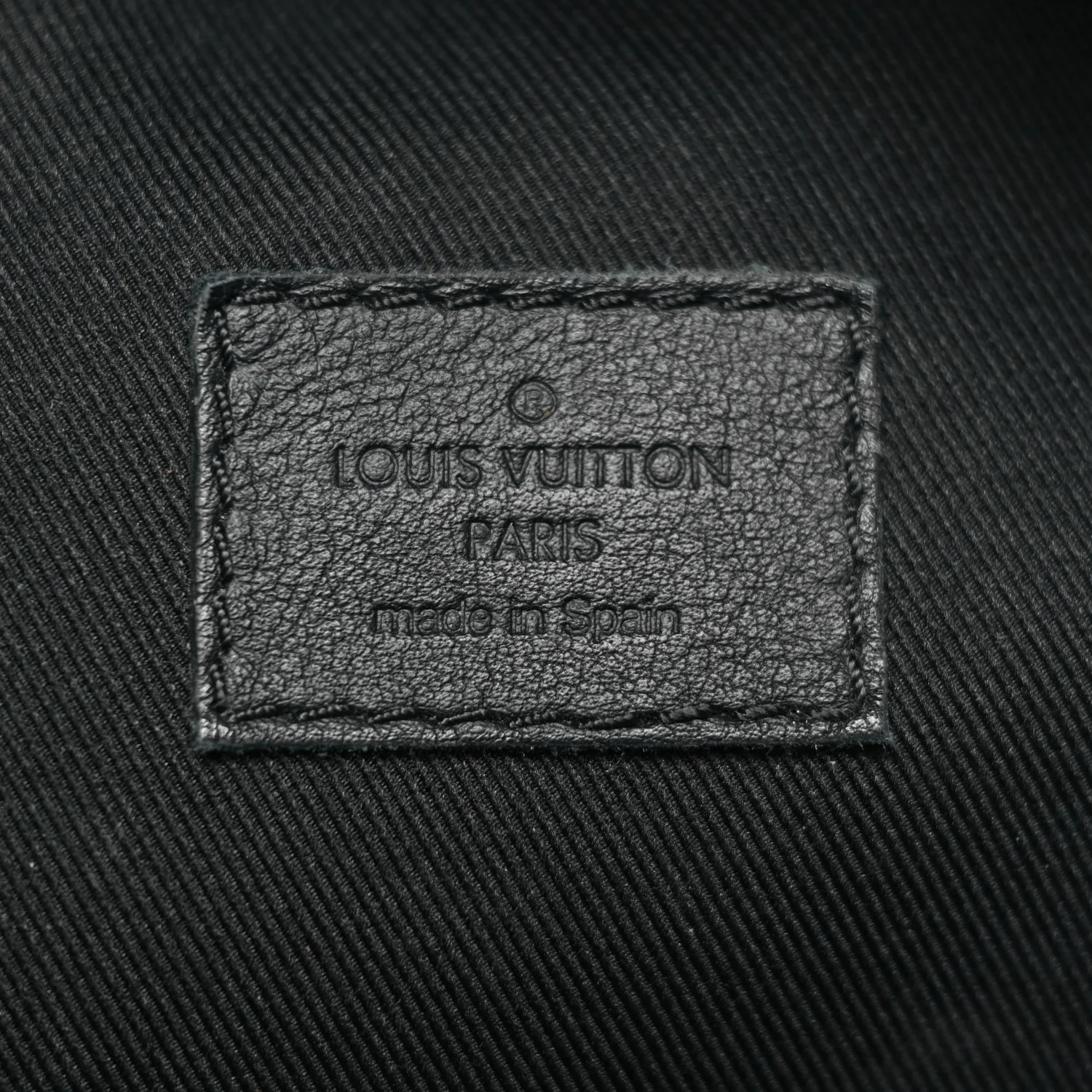 Calfskin Monogram Shadow Rush Bumbag Black - Image 6