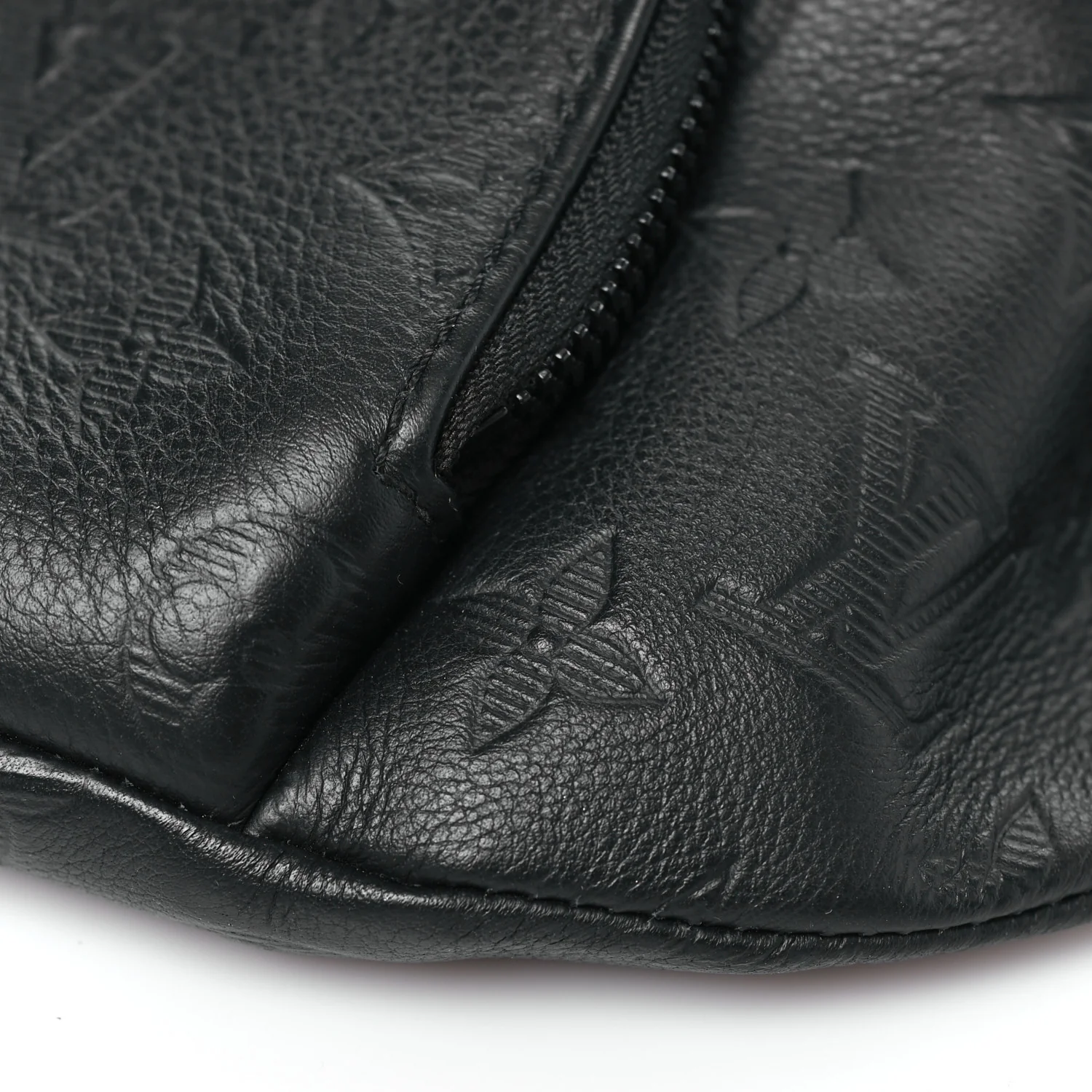 Calfskin Monogram Shadow Rush Bumbag Black - Image 9