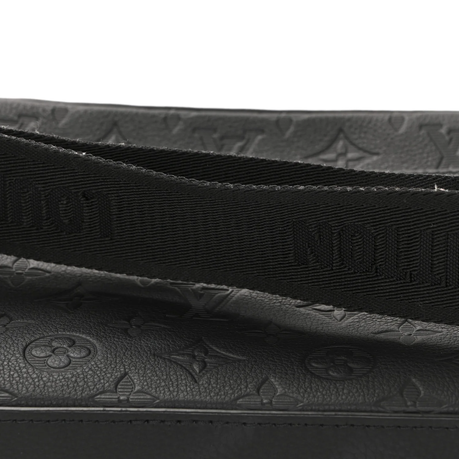 Calfskin Monogram Shadow Trio Messenger Black - Image 11