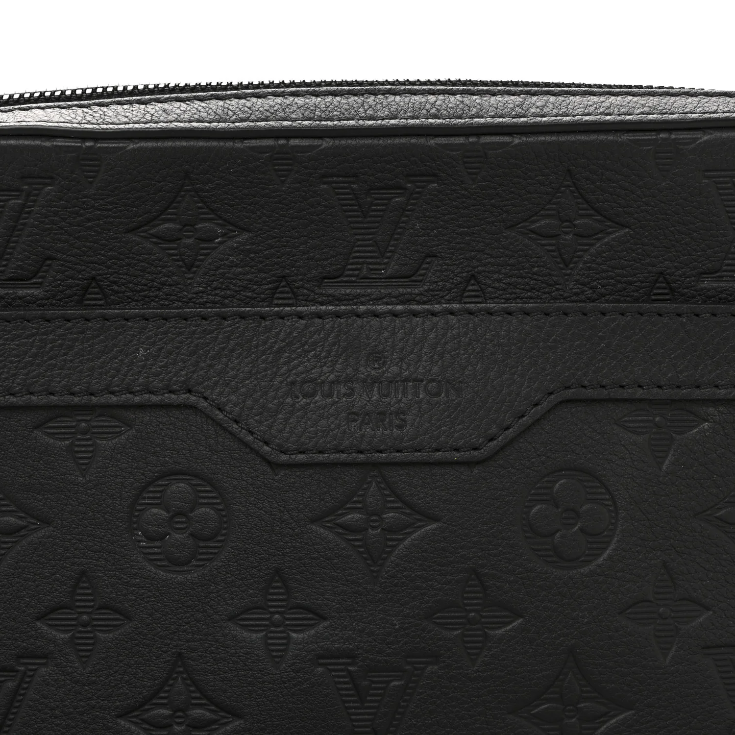 Calfskin Monogram Shadow Trio Messenger Black - Image 7