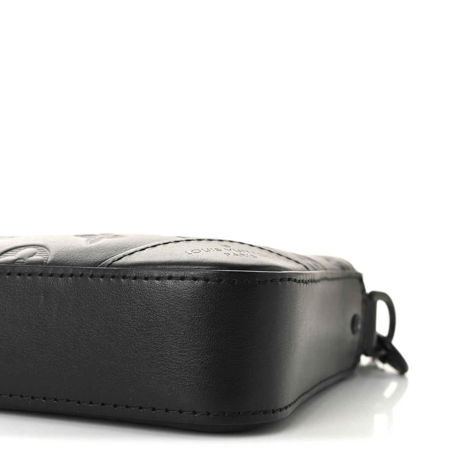 Calfskin Monogram Shadow Trio Messenger Black - Image 9