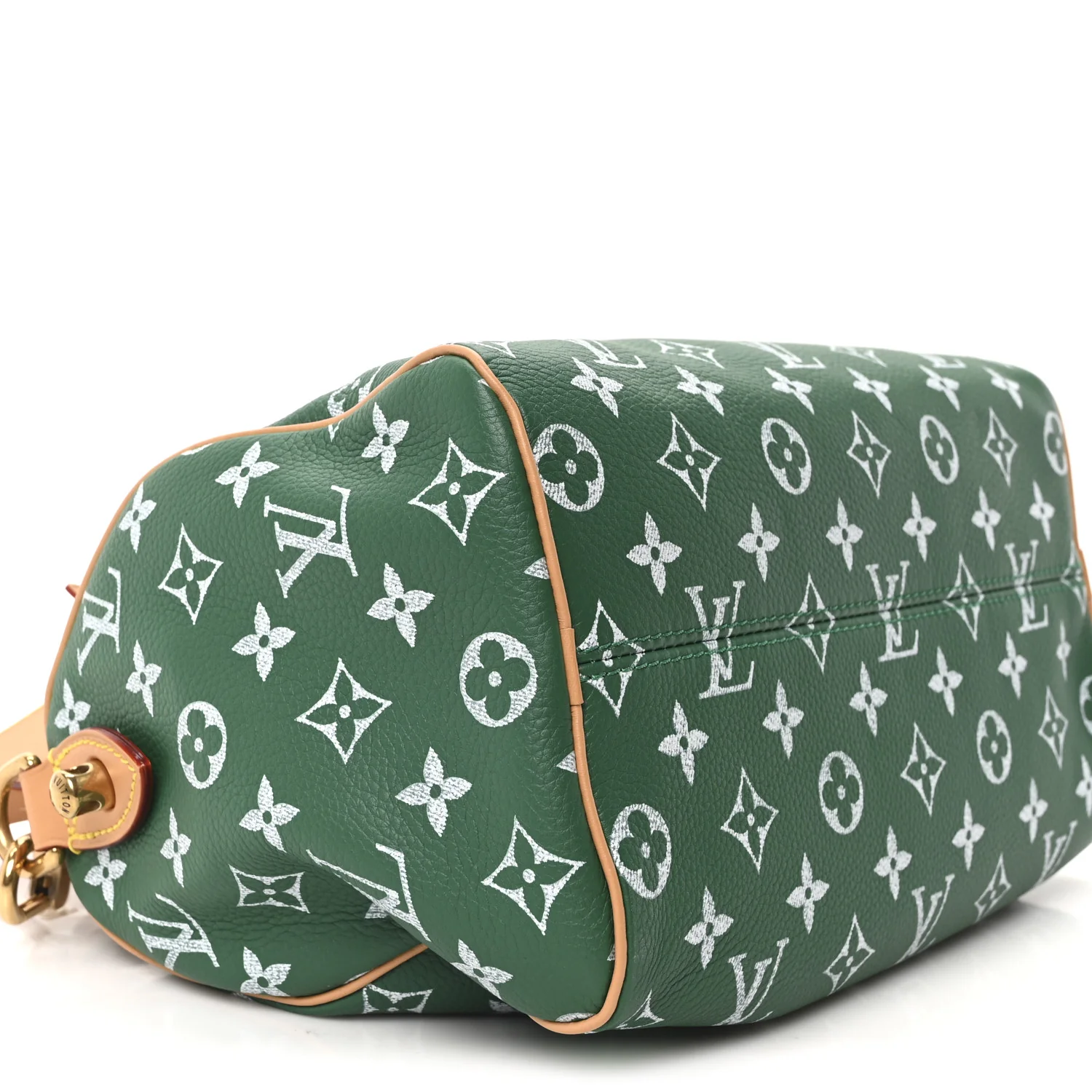 Calfskin Monogram Speedy P9 Bandouliere 25 Green - Image 10