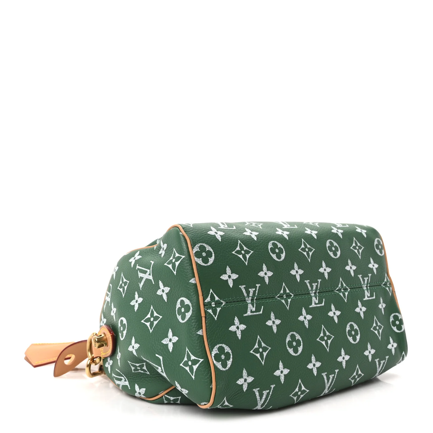 Calfskin Monogram Speedy P9 Bandouliere 25 Green - Image 6
