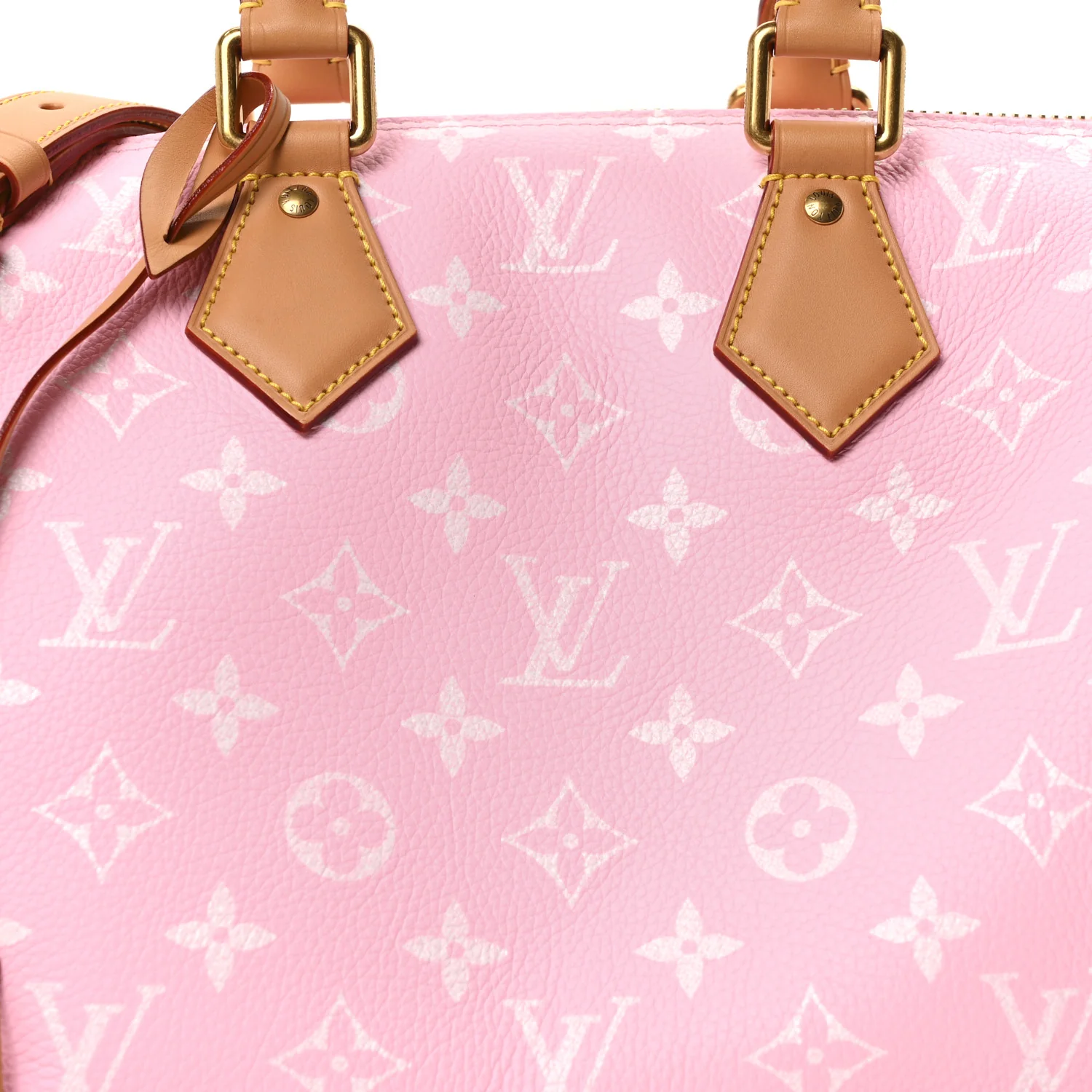 Calfskin Monogram Speedy P9 Bandouliere 30 Candy - Image 9