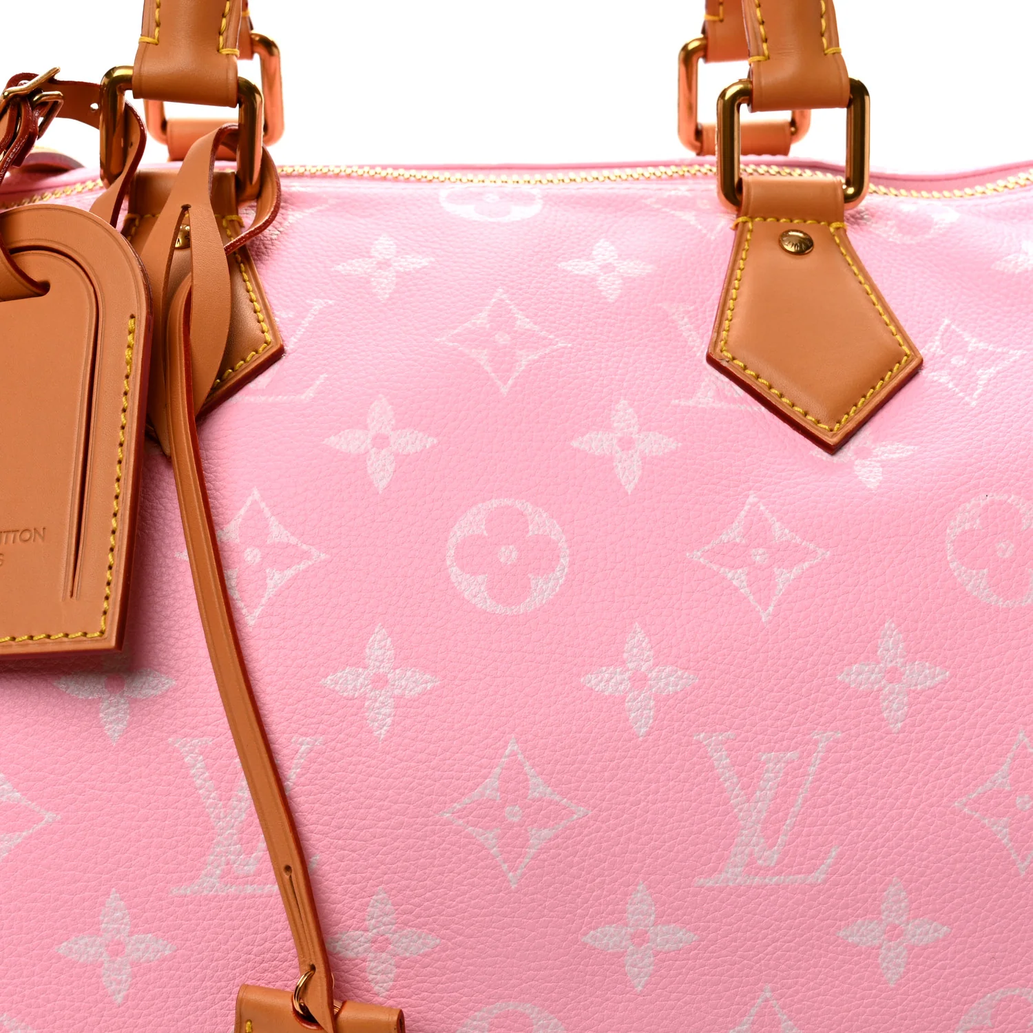 Calfskin Monogram Speedy P9 Bandouliere 40 Candy - Image 8