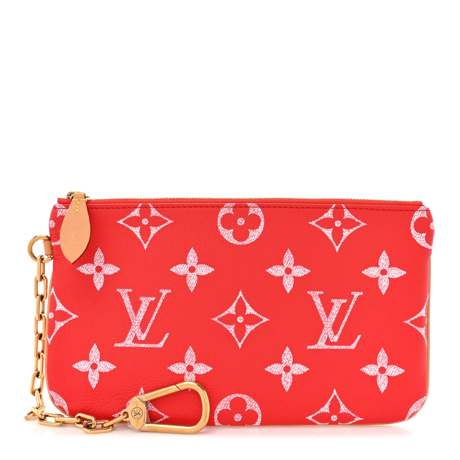 Calfskin Monogram Speedy P9 Bandouliere 50 Pochette Red