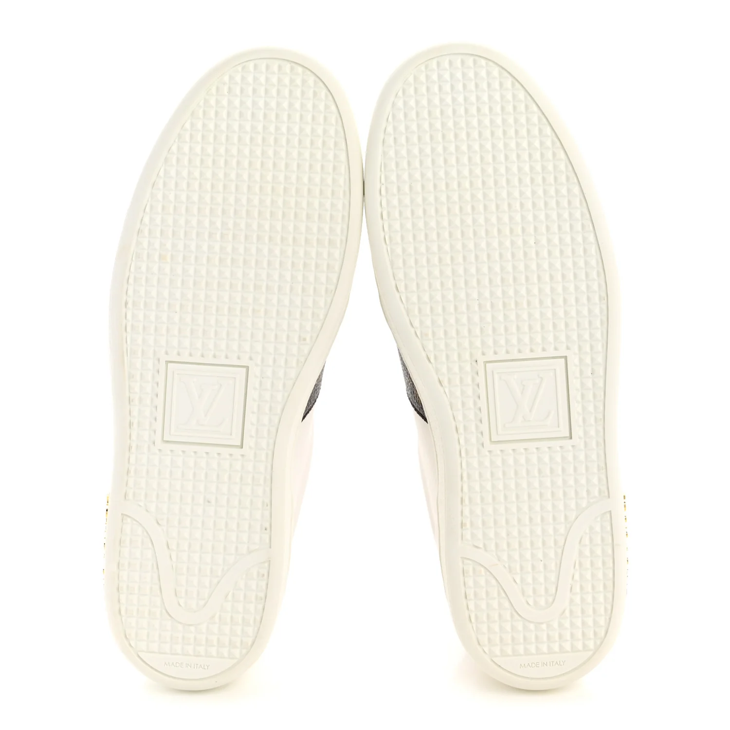 Calfskin Monogram Studded Frontrow Sneaker 36 - Image 6