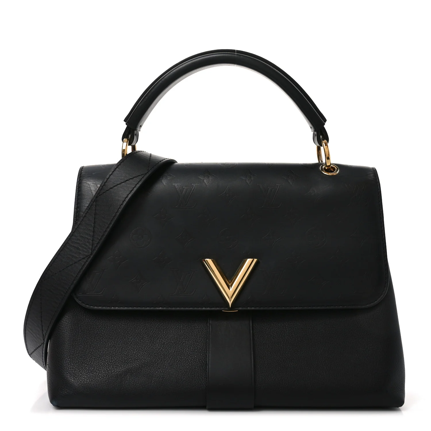 Calfskin Monogram Very One Handle Black
