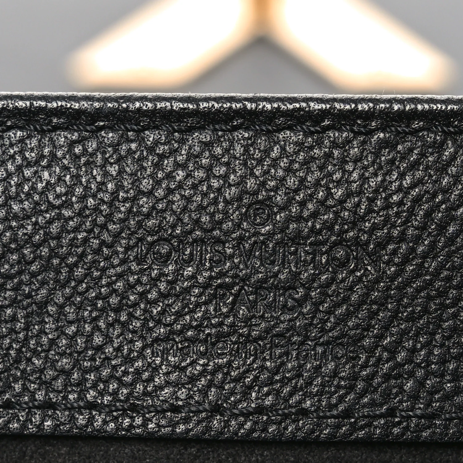 Calfskin Monogram Very One Handle Black - Image 6