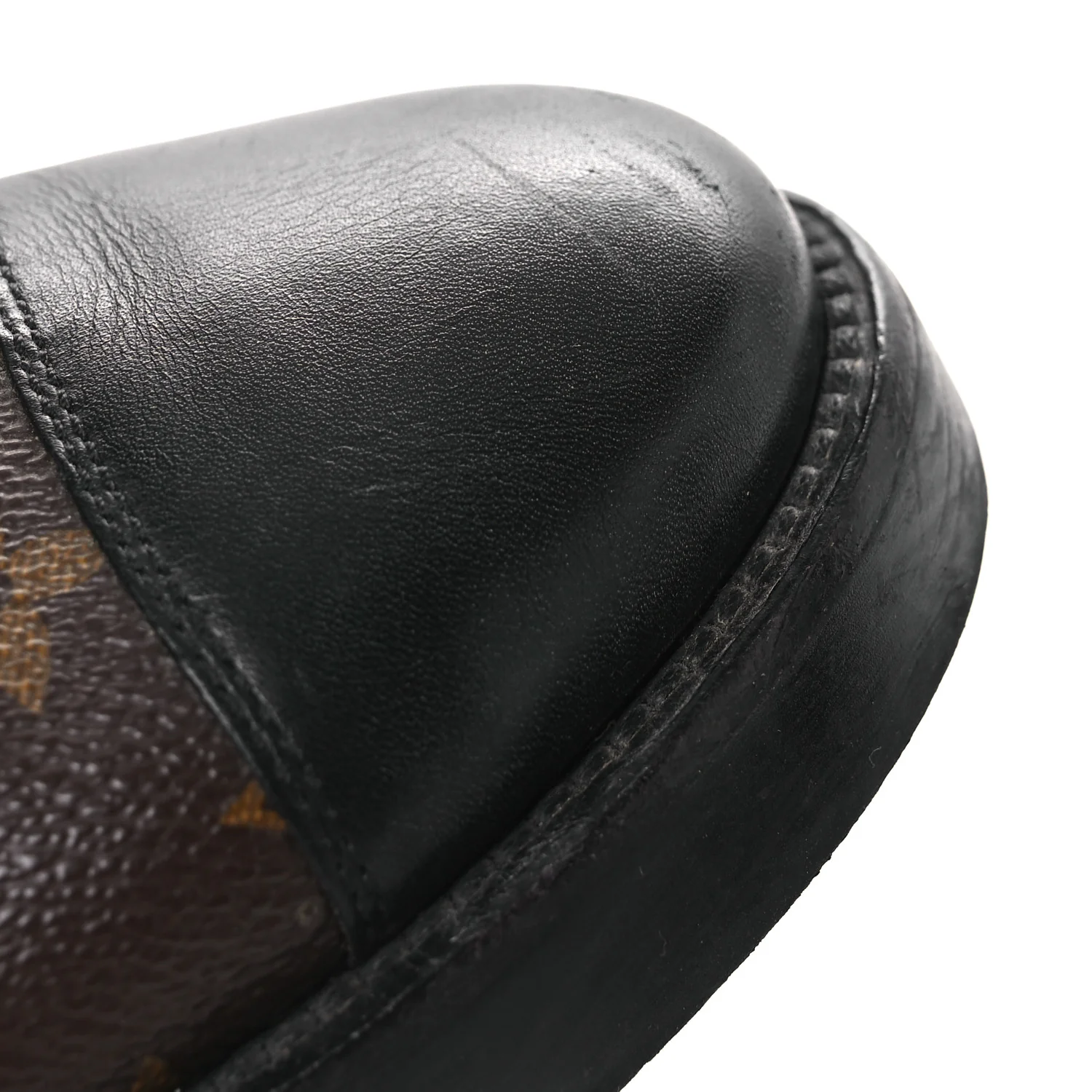 Calfskin Monogram Wonderland Flat Ranger Boots 36.5 Black - Image 14