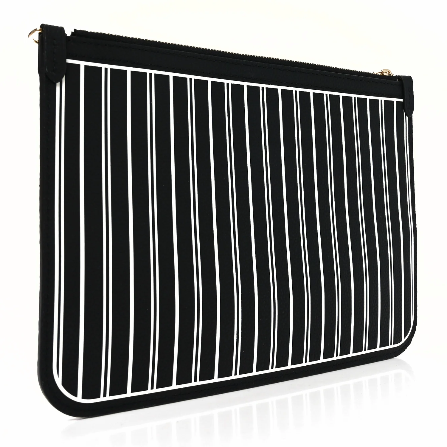 Calfskin Neverfull Inside Out MM Pochette Black - Image 3