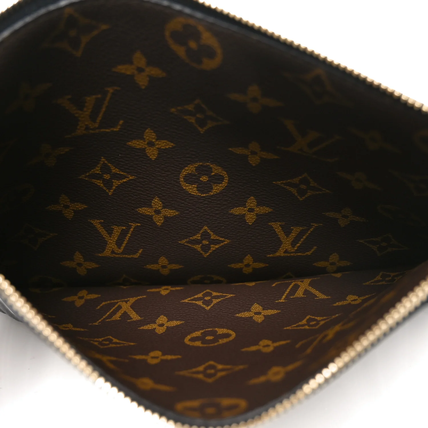 Calfskin Neverfull Inside Out MM Pochette Black - Image 5