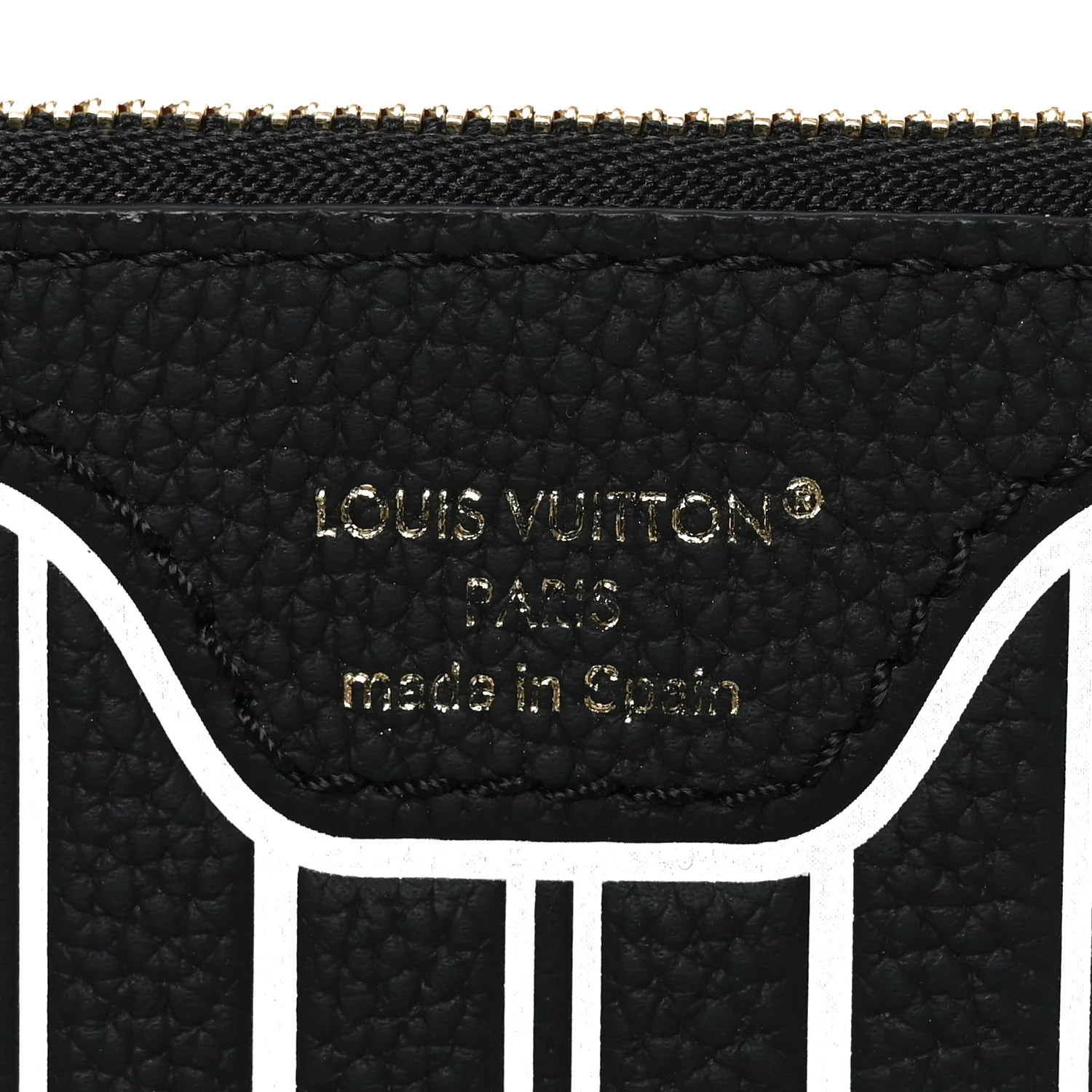 Calfskin Neverfull Inside Out MM Pochette Black - Image 6