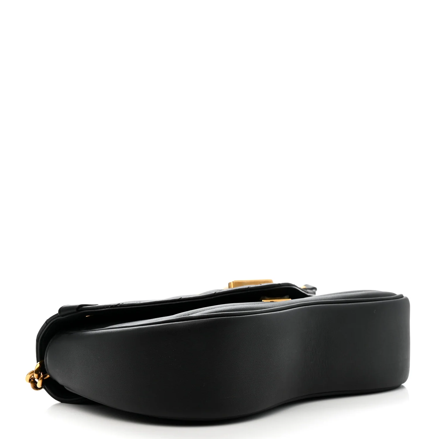 Calfskin New Wave Chain MM Black - Image 4